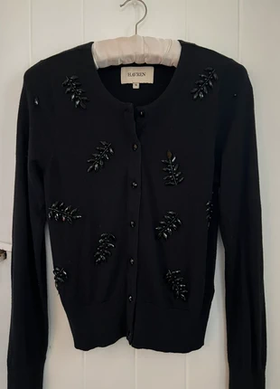 Black cardigan with beautiful beading, size 10, brand: Havren, condition: Very good, size: S / UK 8-10, £10.75, £11.99 includes Buyer Protection
