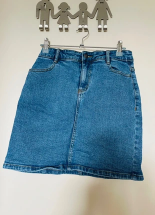 Gonna jeans - Jupe en jean, marque: Kiabi, état: Très bon état, taille: S / 36 / 8, 6,00 €, 7,00 € Protection acheteurs incluse