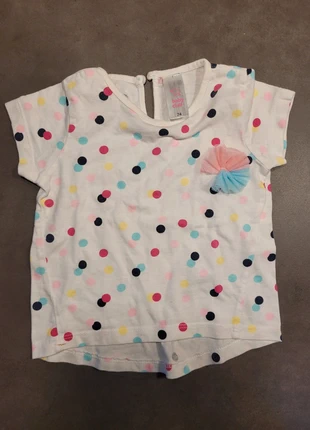 Süßes Mädchenshirt, marque: C&A, état: Très bon état, taille: 9-12 mois / 74 cm, 1,50 €, 2,28 € Protection acheteurs incluse