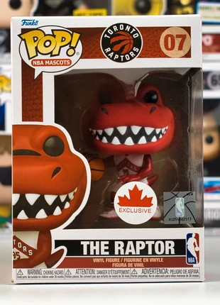 🎯 Funko Pop! Basketball – NBA – The Raptor #07 – Canadian Exclusive, merk: Funko Pop, staat: Goed, maat: Universeel, € 52,00, € 55,30 inclusief Kopersbescherming
