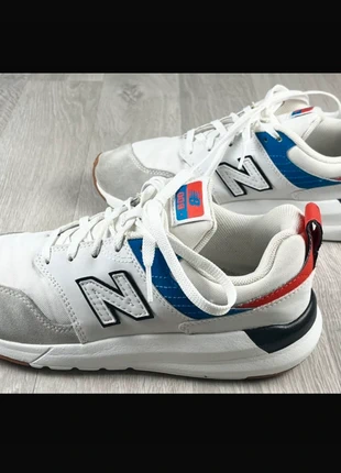 New Balance 009 Women taille 38 blanc bleu rouge – style urbain unisexe, marque: New Balance, état: Très bon état, taille: 38, 25,00 €, 26,95 € Protection acheteurs incluse