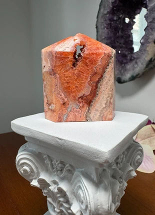 Agate dentelle rose d’Indonésie, brand: Pierre, condition: Very good, €15.00, €16.45 includes Buyer Protection Pro