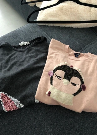 Lot 2 pull + 1 offert le dernier, marke: H&M, zustand: Sehr gut, größe: 10 Jahre / 140, 5,00 €, 5,95 € inklusive Vinted-Käuferschutz