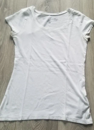 t-shirt blanc S, merk: H&M, staat: Goed, maat: S / 36 / 8, € 1,00, € 1,75 inclusief Kopersbescherming