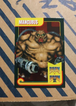 Doom I+II limited run trading card Mancubus serie 4, marke: limited run, zustand: Sehr gut, 15,00 €, 16,45 € inklusive Vinted-Käuferschutz