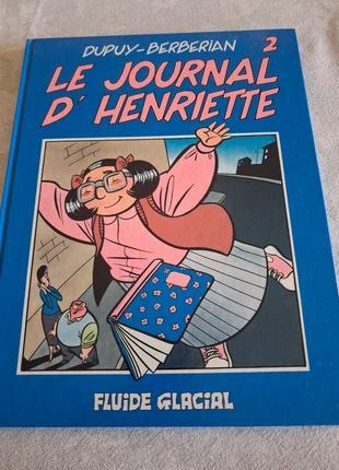 Le journal d'Henriette, 1ère édition, isbn 2-85815-020-2, fluide glacial, estado: Muito bom, €3.00, €3.85 inclui Proteção do Comprador