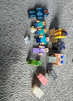 Minecraft figures set, brand: Minecraft, condition: Very good, size: S, £10.00, £11.10 includes Buyer Protection