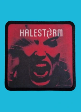 Patch Halestorm - Back From the Dead - Imprimé - Carré de 7,5 x 7,5 centimètres, condition: Very good, €5.00, €5.95 includes Buyer Protection Pro