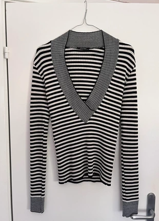 Maglia a righe manica lunga donna Denny Rose, brand: Denny Rose, condizioni: Ottime, taglia: S / IT 40 / EU 36, €10.99, €12.24 include la Protezione acquisti