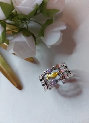 Bague ajustable petits poissons doré métal argenté été, marke: Accessoires, zustand: Sehr gut, größe: Größenverstellbar, 6,90 €, 7,95 € inklusive Vinted-Käuferschutz