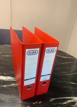 Classeurs rouges, brand: Elba, condition: Very good, €6.00, €7.00 includes Buyer Protection