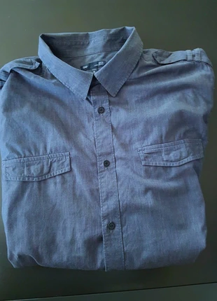 Chemise homme bleue manches longues coupe étroite slim fit 100% coton GAP Taille XL, marke: GAP, zustand: Sehr gut, größe: XL, 10,00 €, 11,20 € inklusive Vinted-Käuferschutz