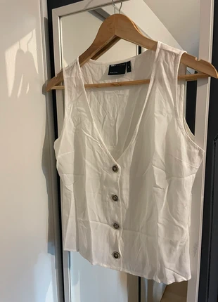 Top blanc ASOS, estado: Novo sem etiquetas, tamanho: XS / 34 / 6, €5.00, €5.95 inclui Proteção do Comprador