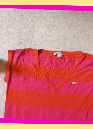 Robe Lacoste Rayures Rouge S, brand: Lacoste, condizioni: Ottime, taglia: S / IT 40 / EU 36, €24.50, €26.43 include la Protezione acquisti