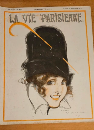 Revue ancienne La Vie Parisienne-1917 - illustration Art Déco Belle Epoque ancien revista, zustand: Gut, 20,00 €, 21,70 € inklusive Vinted-Käuferschutz