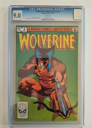 Wolverine #4 (1982) CGC 9.0, état: Neuf avec étiquette, 95,00 €, 100,45 € Protection acheteurs incluse