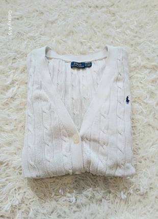 Gilet Ralph Lauren Femme Torsadé Blanc, marke: Ralph Lauren, zustand: Sehr gut, größe: M / 38 / 10, 39,90 €, 42,60 € inklusive Vinted-Käuferschutz