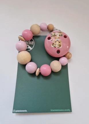 Schnullerkette von gedankenwerke NEU, merk: gedankenwerke, staat: Nieuw met prijskaartje, € 11,00, € 12,25 inclusief Kopersbescherming