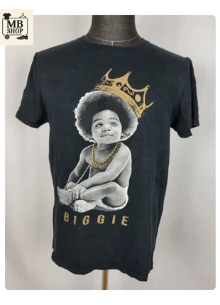 T-shirt graphique vintage noir The notorious big Biggie - 100% coton Taille M, marke: Vintage Dressing, zustand: Sehr gut, größe: M, 14,90 €, 16,35 € beinhaltet Vinted-Käuferschutz Pro
