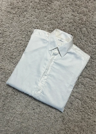 Chemise Blanche En Lin et Coton Courrèges Homme taille L, merk: Courrèges, staat: Nieuw zonder prijskaartje, maat: L, € 24,99, € 26,94 inclusief Kopersbescherming