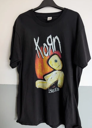 T-shirt nera | Korn | Issues, marke: nobrand, zustand: Sehr gut, größe: M, 13,00 €, 14,35 € beinhaltet Vinted-Käuferschutz Pro