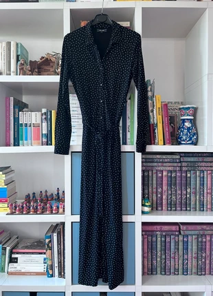 Abito lungo nero a pois King Louie M, brand: King Louie, condizioni: Ottime, taglia: M / IT 42 / EU 38, €36.00, €38.50 include la Protezione acquisti