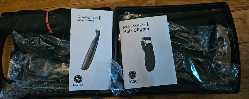 Remington hair clipper & detail trimmer set HC367