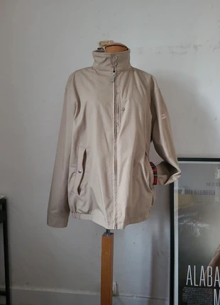 Blouson Harrington beige XL homme doublure tartan royal, marque: Harrington, état: Très bon état, taille: XL, 40,00 €, 42,70 € Protection acheteurs incluse