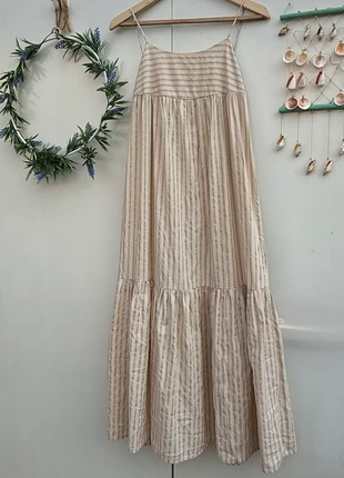 Abito lungo schiena scoperta, merk: Senza, staat: Heel goed, maat: S / 36 / 8, € 8,00, € 9,10 inclusief Kopersbescherming