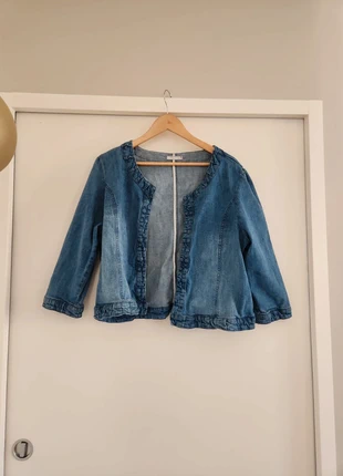 Veste jean courte femme Taille 50, marque: Blancheporte, état: Très bon état, taille: 5XL / 50 / 22, 7,00 €, 8,05 € Protection acheteurs incluse