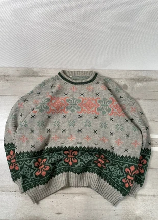 Pull d’hiver homme vintage 90s taille XL couleur gris à motifs multicolores 30% laine, marca: Vintage Dressing, estado: Muy bueno, tamaño: XL, 24,99 €, 26,94 € Protección al comprador Pro incluida