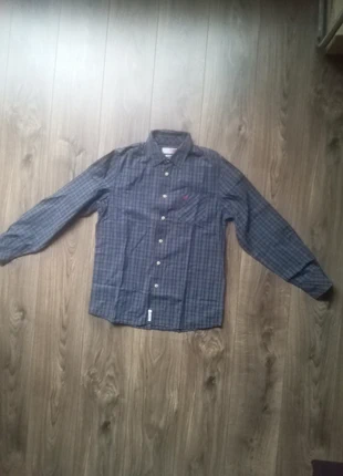 Hemd blau kariert Mustang True Denim S 100% Baumwolle regular fit, marque: Mustang, état: Très bon état, taille: S, 10,00 €, 11,20 € Protection acheteurs incluse