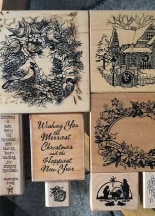Rubber Stamps - Christmas Miscellaneous, brand: various, condition: Very good, £7.50, £8.58 includes Buyer Protection