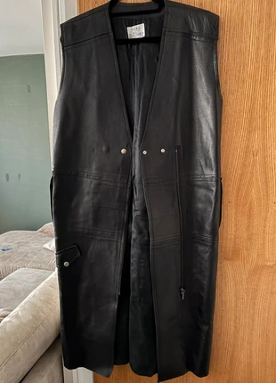 Leather coat, brand: Varg, condition: Very good, size: One size, €50.00, €53.20 includes Buyer Protection