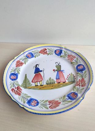 Assiette Henriot Quimper, marque: Henriot Quimper, état: Très bon état, 20,00 €, 21,70 € Protection acheteurs incluse