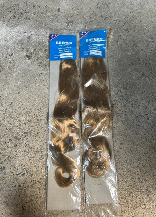 Mèches cheveux blonde, marque: Brenda, état: Neuf avec étiquette, 2,00 €, 2,80 € Protection acheteurs incluse