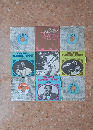 Lot 9 x 7inch Vinyl 45t Otis Redding (France) Soul Funk Stax ATCO Polydor, condizioni: Ottime, €60.00, €63.70 include la Protezione acquisti
