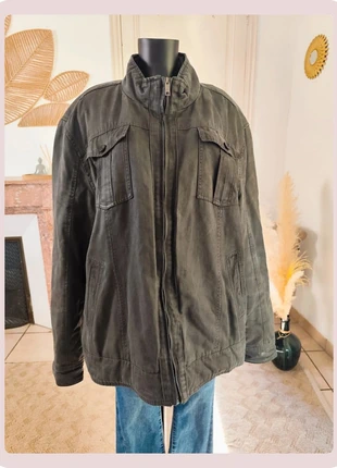 🍁N°221🍁:Veste Trappeur 3XL – style militaire – coton & polyester – doublée et zippée, marque: Trappeur, état: Très bon état, taille: XXXL, 28,00 €, 30,10 € Protection acheteurs incluse