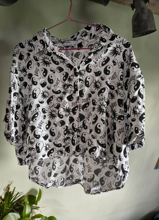 Cropped blouse bershka, marque: Bershka, état: Bon état, taille: L / 40 / 12, 1,50 €, 2,28 € Protection acheteurs incluse