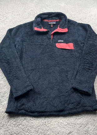 Polaire Patagonia Polartec Sherpa douce et chaude bleu marine et rose taille XS femme, marque: Patagonia, état: Très bon état, taille: XS / 34 / 6, 35,00 €, 37,45 € Protection acheteurs incluse