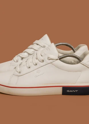 FireSale! Everything must GO! Gant Seaville Leather Sneakers, marke: GANT, zustand: Sehr gut, größe: 40, 12,00 €, 13,30 € inklusive Vinted-Käuferschutz