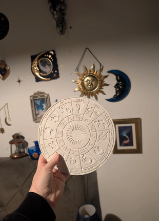 Decorative plate astrology to paint yourself, marque: DIY, état: Très bon état, 4,00 €, 4,90 € Protection acheteurs incluse