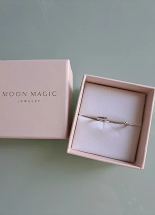 Bague Moon Magic argent et zirconium, marca: Moon Magic, estado: Novo sem etiquetas, tamanho: 22,2 mm Ø / 31, €40.00, €42.70 inclui Proteção do Comprador