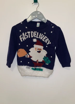 Pull Noël Tex, marque: TEX, état: Très bon état, taille: 18-24 mois / 86 cm, 2,00 €, 2,80 € Protection acheteurs incluse