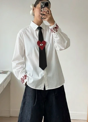 Corbata Corazón Peluche Ojo, marque: xusa, état: Neuf sans étiquette, 22,00 €, 23,80 € Protection acheteurs incluse