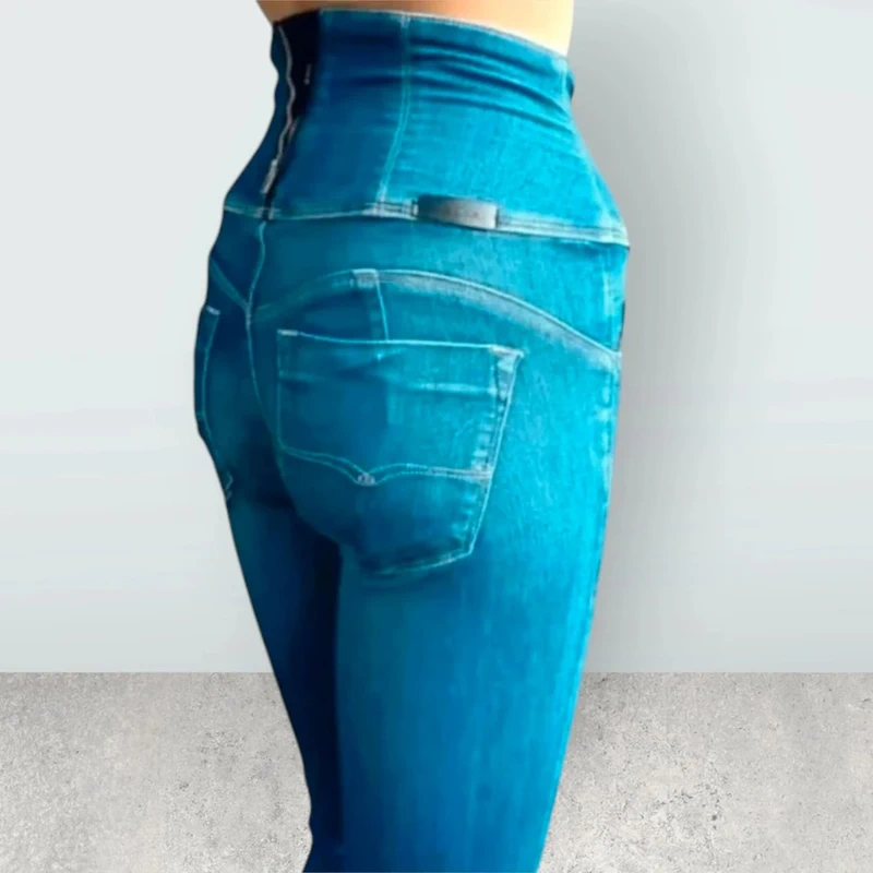 Jean SALSA modele diva ,skinny ,taille haute ,ultra stretch - photo numéro 6
