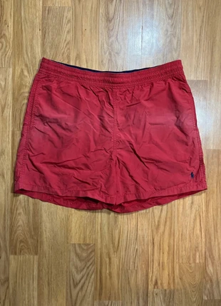 Short / Maillot de bain Ralph Lauren réglable rouge marine L, brand: Ralph Lauren, condition: Very good, size: L, €29.00, €31.15 includes Buyer Protection