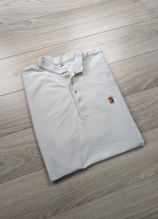 Tee-shirt polo boutonné vintage Nike gris logo brodé - XL, marca: Nike, estado: Bueno, tamaño: XL, 2,50 €, 3,33 € Protección al comprador incluida