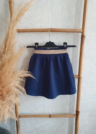 Jupe gaz de coton 2/3 ans, marque: Mere et Fille, état: Neuf avec étiquette, taille: 24-36 mois / 92 cm, 14,00 €, 15,40 € Protection acheteurs (Pro) incluse