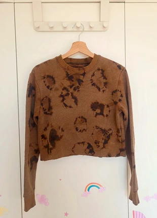 Sudadera crop DIY, marca: Primark, estado: Muy bueno, tamaño: S / 36 / 8, 3,00 €, 3,15 € Protección al comprador incluida